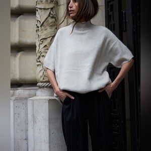 Loulou Studio Pertusato Wool Combo Sweater